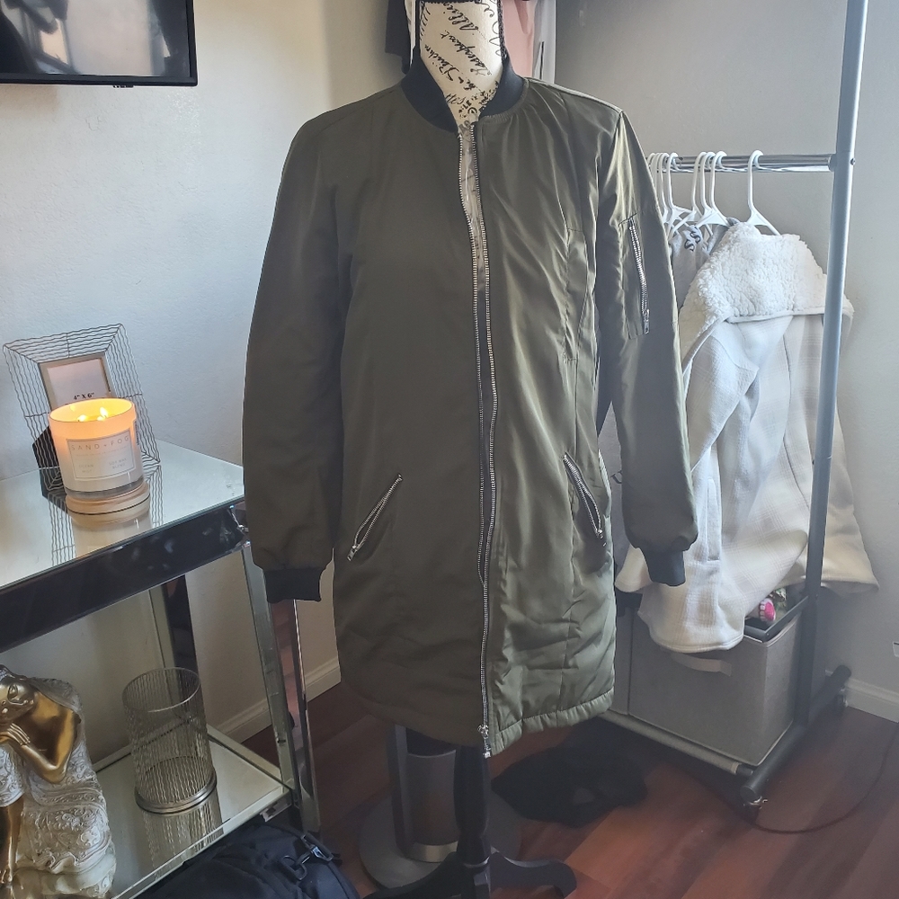 Long utility jacket